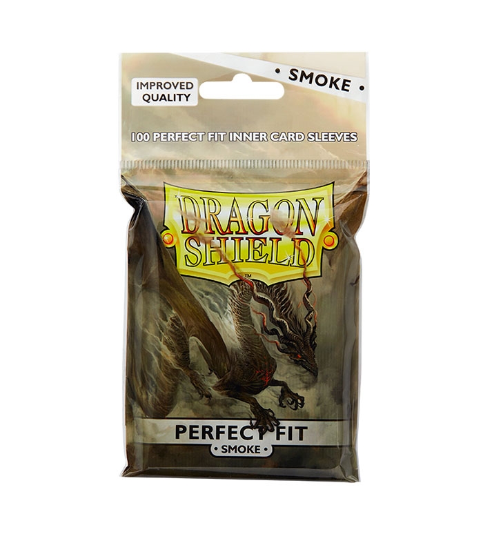 Fundas Standard Perfect Fit Smoke Transparente (100 fundas) Dragon Shield.