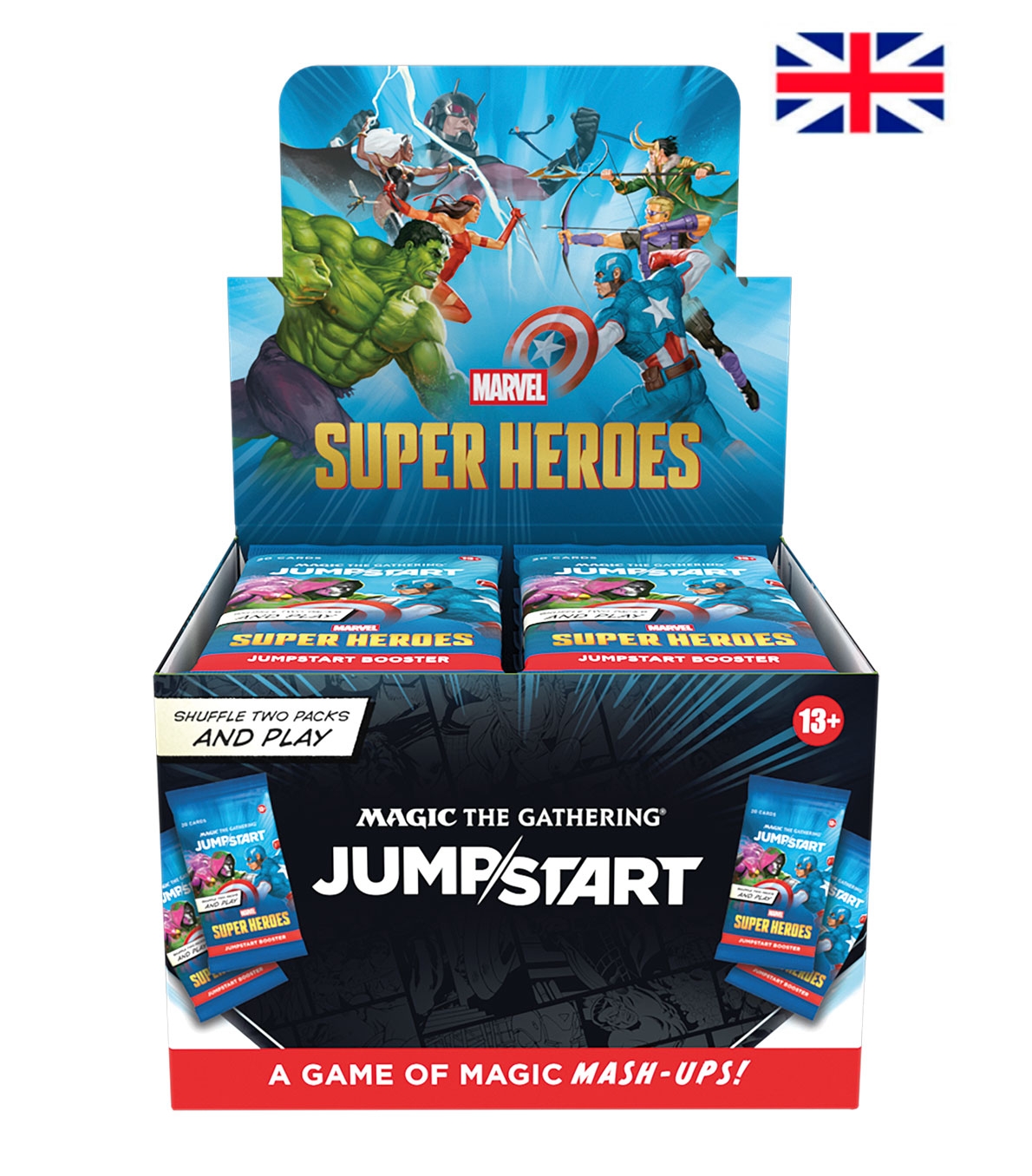 Jumpstart Booster Display (24 sobres) Marvel Super Heroes Inglés - Magic The Gathering