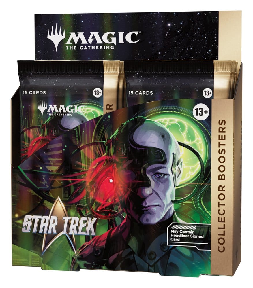 Magic the Gathering Star Trek Caja de Sobres de coleccionista (12) inglés