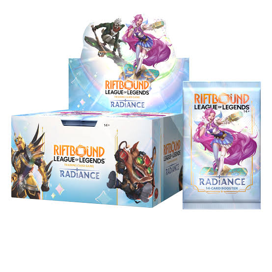 [Pre-compra] Riftbound - League of Legends Radiance: Caja de 24 sobres - English Edition